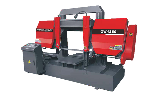 乐昌GW4250双柱龙门卧式带锯床