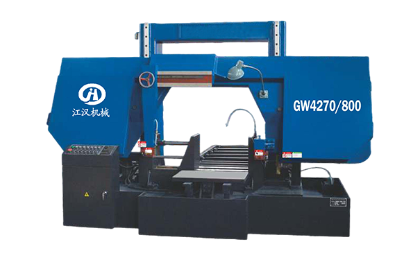 乐昌GW4270/800双柱龙门卧式带锯床
