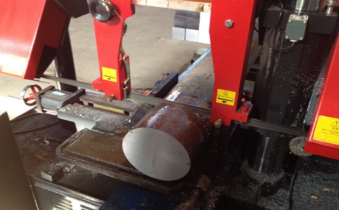 乐昌卧式带锯床加工时出现明显振荡如何排查？